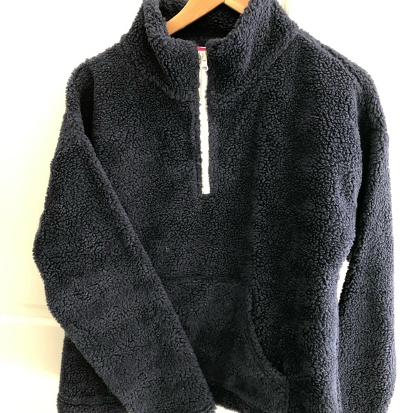 J. Crew Sherpa Quarter Zip Pullover - Picture 3 of 4